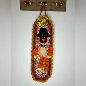 Crochet Thanksgiving Turkey door hanger